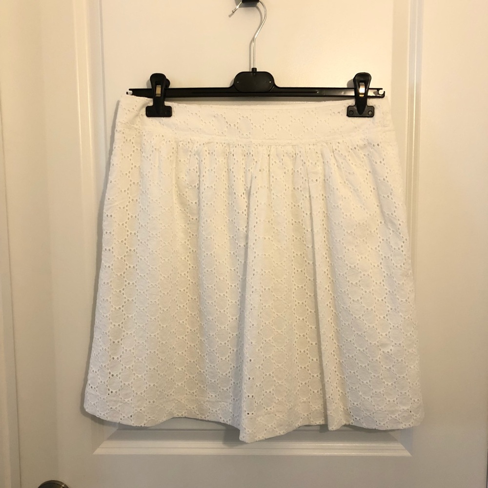 [NWT] LOFT WHITE SHORT SKIRT